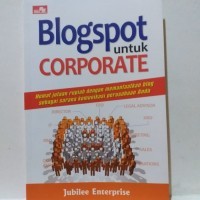 Blogspot Untuk Corporate