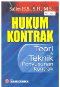 Hukum Kontrak Teori & Teknik Penyusunan Kontrak