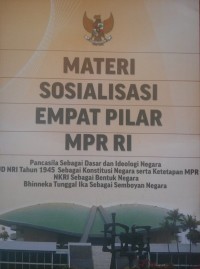 Materi Sosialiasi Empat Pilar MPR RI