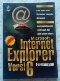 Image of Microsoft Internet Explorer Versi 6
