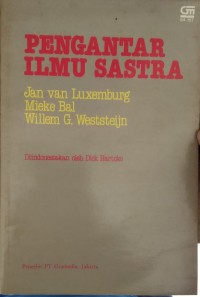 Pengantar Ilmu Sastra