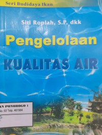 Pengelolaan Kulaitas Air